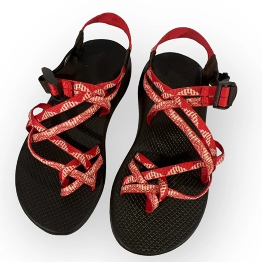 Chaco ZX/1 Classic kids  Sandals Sz 5 Hiking Trail Water Outdoor Orange
